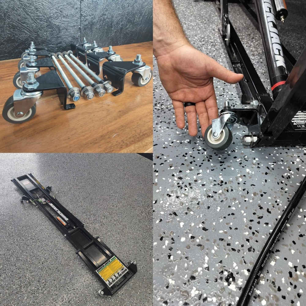 EZ-Slide Caster Wheel Kit for Quickjacks MADE IN USA