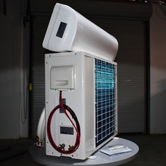 24000 BTU/h Solar 48V Battery Powered Heat Pump Mini split solar air conditioner