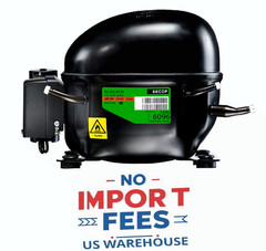 Secop NLE8.8CN R290 Refrigeration Compressor 3125 BTU MBP 115V 60 Hz 1/2HP