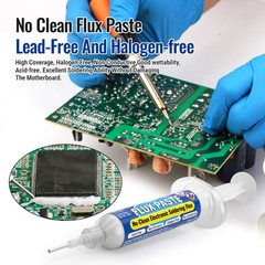 BEEYUIHF No Clean ROSIN Solder Flux Paste RMA Flux for Electronics 4PCS x 10mL