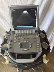 SonoSite M-Turbo Ultrasound System (2014) With 2 Transducer Probe & Rolling Car