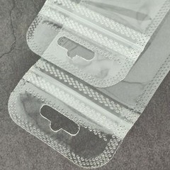 200 Clear Reclosable Plastic Poly Bags Zip Seal with Hang Hole 2.36 MIL