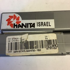 Hanita End Mill, (1) 1”x1”x2”x41/2”,4FL/PCT (1) 1”x1”x2 1/2” X 5”,2FL,3113-H