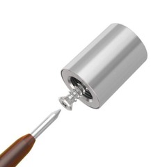 20-Pack Standoff Screws (1 in. Dia x 1 in. L), Stainless Steel Standoff Mounting