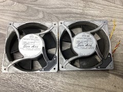 Lot of 2 Sanyo San Ace 109S005 Fans 100V 50/60 HZ Cooling Fans #301N122