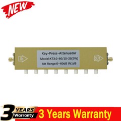 0-3GHz RF 0 – 90dB Adjustable Attenuator High Quality Digital Step RF Attenuator