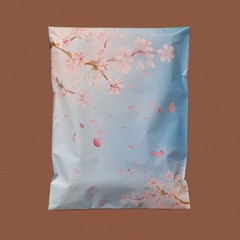 Designer Polymailer Cherry Blossom Sakura poly mailers 10×13