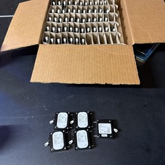Lot of 5- AIRPAX IEG1-1-52-25.0-91-V Hydraulic CIRCUIT BREAKER 25A 80V DC Toggle