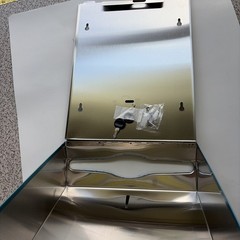 Paper Towel Dispenser Wall Mount Commercial, Brushed Stainless Steel