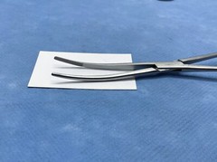 V. Mueller GL600 Bozman Uterine Forceps, 10″, S-shaped