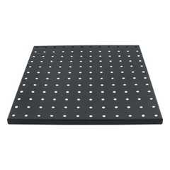 4 Pack Metal Pegboards Black Peg Boards Wall Organizer Panel Storage Hanger Tool