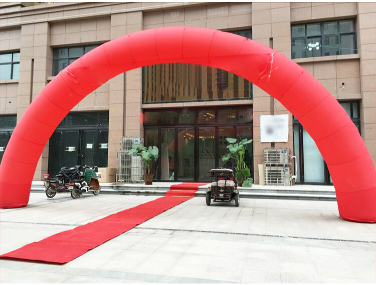 Red Advertising Arch 20X10ft Color 19.69ft Business Activity