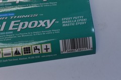 PC Products Epoxy Putty Gray/White PC-Pool 04116 4 oz Stick White Finish