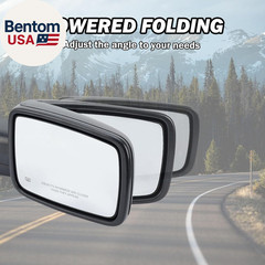 Right Passenger Side Mirror Compatible with 2013-2018 Dodge Ram 1500 2500 3500 M