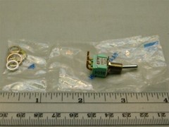 TE Connectivity ALCOSWITCH MTA106D-R/A SPDT ON-NONE-ON Miniature Toggle Switch
