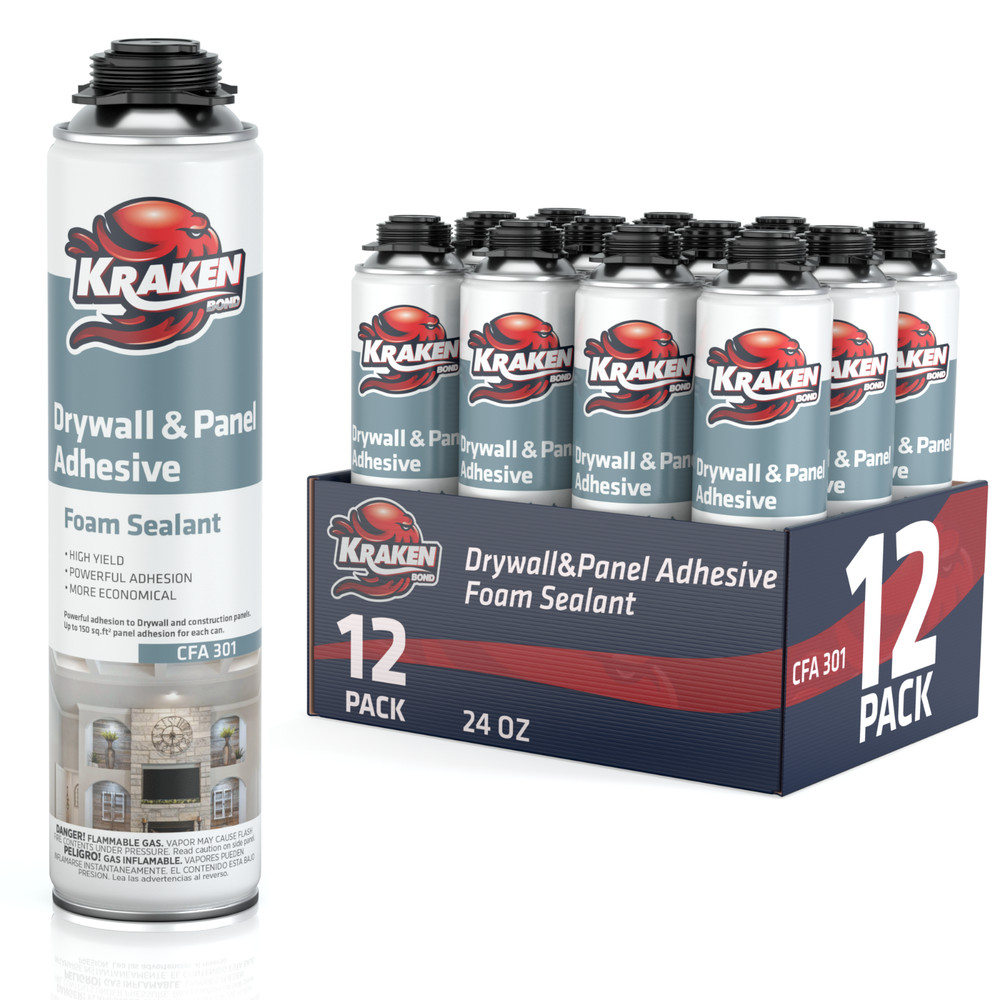 Kraken Bond Drywall Adhesive 24 oz. 12 Pack