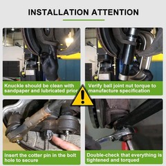 10pcs Suspension Kit Control Arm Ball Joint for Charger Challenger 300 2011-2019