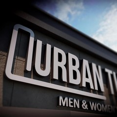 𝑵𝓙̶ Custom Channel Letters Sign, 3D LED Storefront Logo, Acrylic Metal PVC