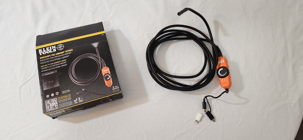 Klein Tools Borescope Inspection Camera – *WiFi/Android Connected Only!!!*