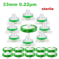 Simpure 20x Sterile PES Membrane Syringe Filters 0.22um Pore Size 33mm Diameter