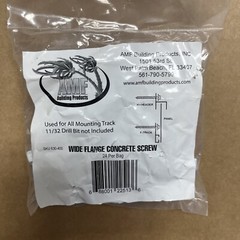 AMF Wide Flange Concrete Screws (24 PER BAG)