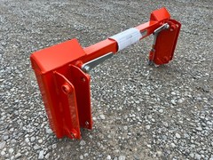 Kubota LA403 Tractor Loader To Skid Steer Quick Attach Adapter Conversion USA