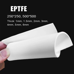 White EPTFE Sponge Sheet 1mm 1.5mm 2mm 3mm 4mm 5mm 6mm Thick 250*250 500*500
