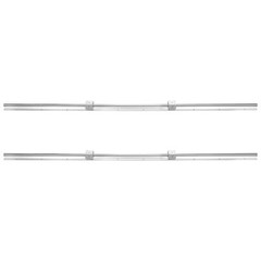 VEVOR 2PCS SBR20 1500mm Linear Guide Rail Slide Rail 4 PCS SBR20UU Bearing Block