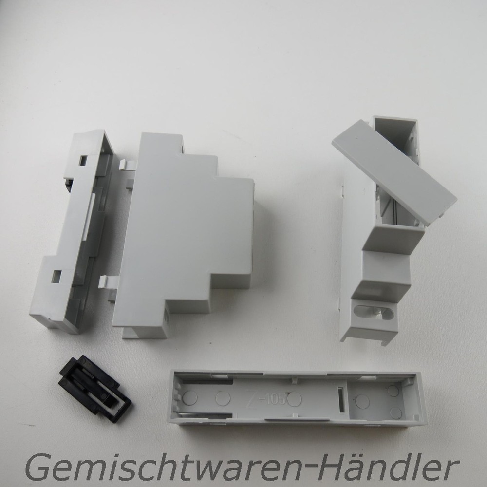 Hat rail housing housing din rail hat din rail 17.5 mm x 90 mm x 65 mm ABS