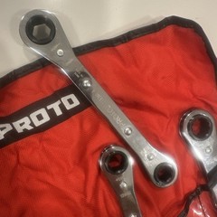 Proto J1190MA 5 Pc. Metric Ratcheting Box Wrench Set – 6 & 12 Point Made In USA