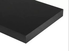 3/8″ Thick High Density Polyethylene Black Sheet 24″ L X 12″ W HDPE 2 Feet Long
