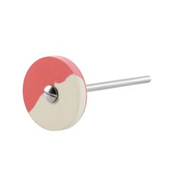 Dental Rubber Diamond Polisher Wheels Disc Burs HP 2.35mm Coarse Medium Fine