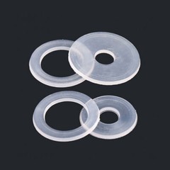 Nylon Plastic Flat Washers Insulating Washer Rubber Round Gasket Soft M3 M4-M20