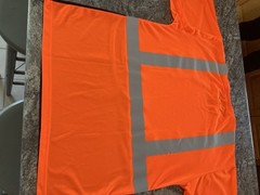 ORR Safety Orange Work Shirt XL Longsleeve Class 2 Type R ANSI/ISEA ORR TL2TOC2