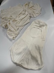 NSA USA Made FR Flame & Heat Resistant Hood Nomex Lenzing Balaclava H31LA White