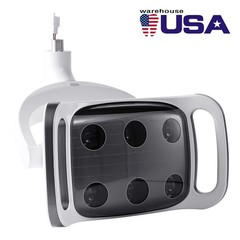 9W Dental 6 LED Lamp Oral Light Lamp For Unit Chair 8-level adjustable Ra90