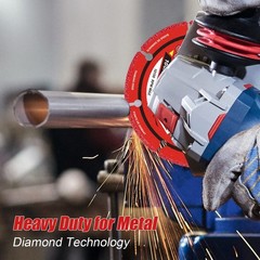 Diamond Cutting Wheel 6” x 7/8 Inch for Metal, Cut Off Wheel with 5000+ Cuts…