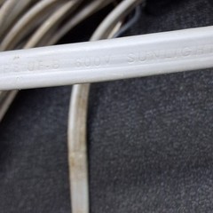 100′ of 10awg 10-2 E30445 Type UF-B Sunlight Resistant Sheath Copper Wire, READ