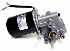 Makermotor 3/8″ D Shaft Electric Gear Motor 12v Low Speed 50 RPM Gearmotor DC