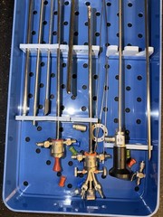 Cyrus ACMI M3-70A Gold Hysteroscopy Set 12° Scope Sheaths Instruments.BEST OFFER