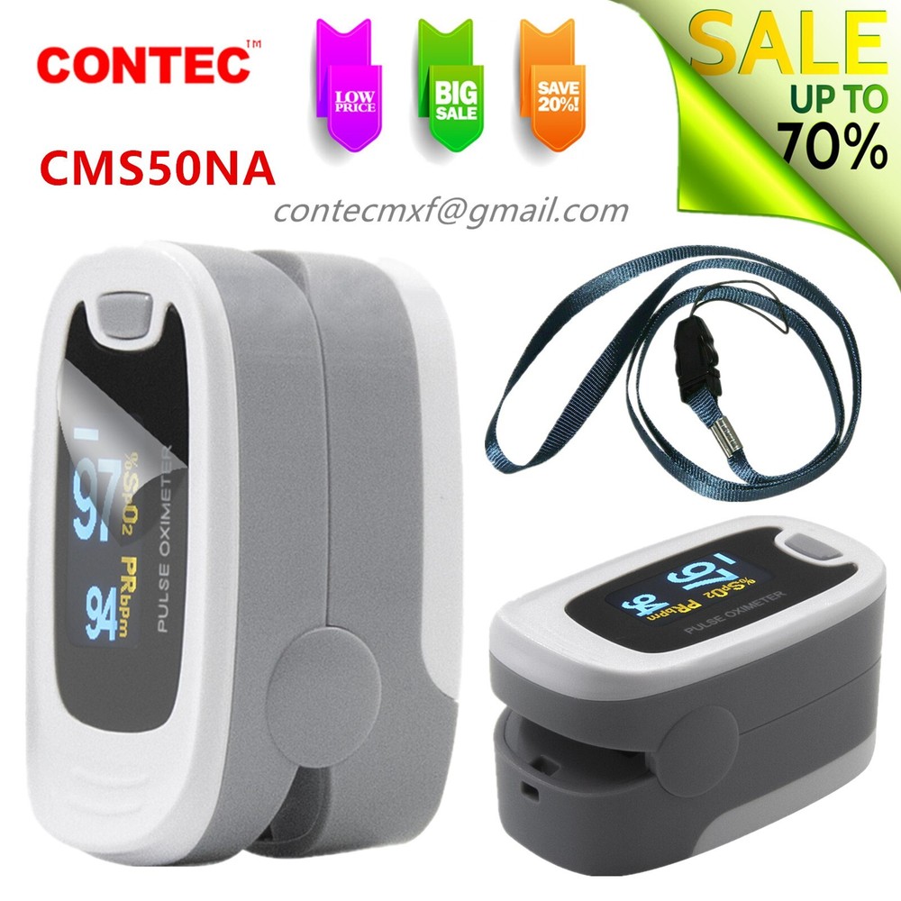 Fingertip Pulse Oximeter SPO2 Pulse Rate Heart Rate Monitor Blood Oxygen