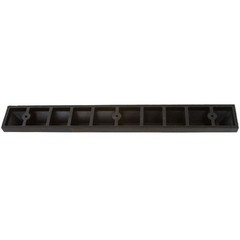Guardian Parking Stop 4’Long Rubber Curb w/Mounting Holes Black/Yellow(Open Box)