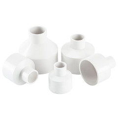 PVC Reducing Straight Connectors Socket Water Pipe Hose Reducer Coupling Adapter