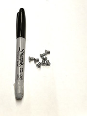 (10) 8-32 X 1/4 Phillips Flat Small #6 Head .266 Machine Screw 8/32×1/4 832X.25
