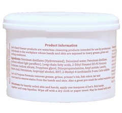 Joe’s All Purpose Waterless Hand Cleaner 1 lb. Contains Lanolin Made In USA