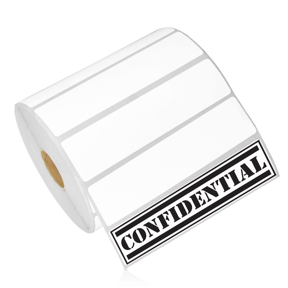 OfficeSmartLabels – 4″ x 1″ Direct Thermal Labels – Compatible with Zebra & R…