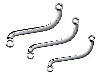 Nepros NM12-16, Metric S-Shaped Box-End Wrenches (12pt.)