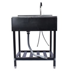 For Indoor and Outdoor Laundry Kitchen Multifunctional 304 Stainless Steel Sink