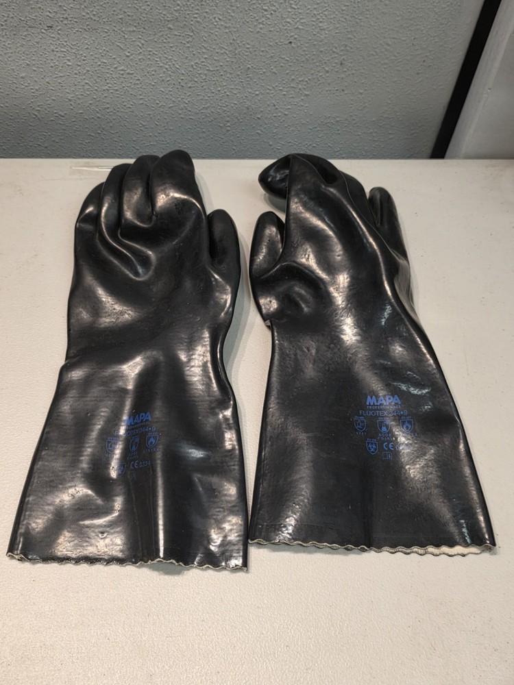 Mapa Professional Fluotex 344 Size 9 Fluoroelastomer Gloves