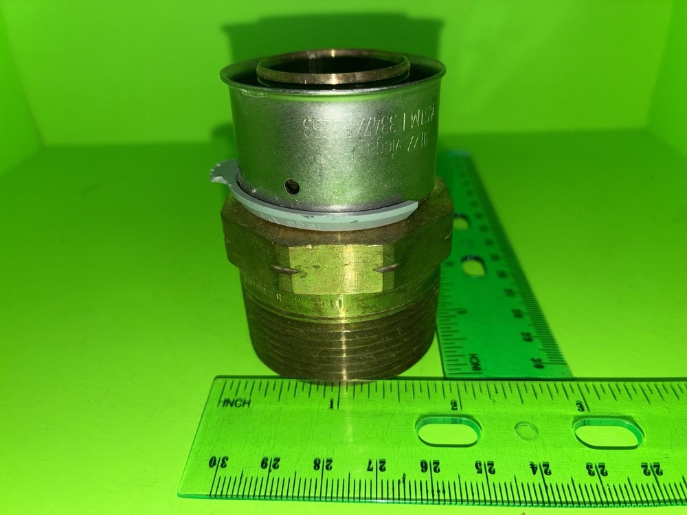 1-1/2 Pex Press x 1-1/2 Male Threaded Adapter Brass Viega MPT